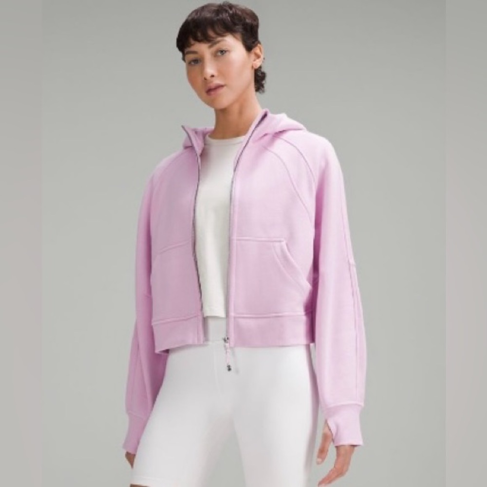 Lululemon Vitapink Scuba Oversized Full Zip Hoodie